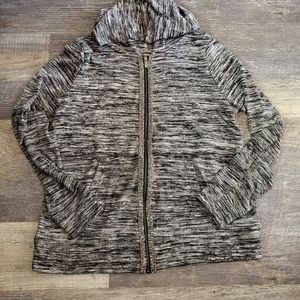 Juicy couture zip embelished sweater